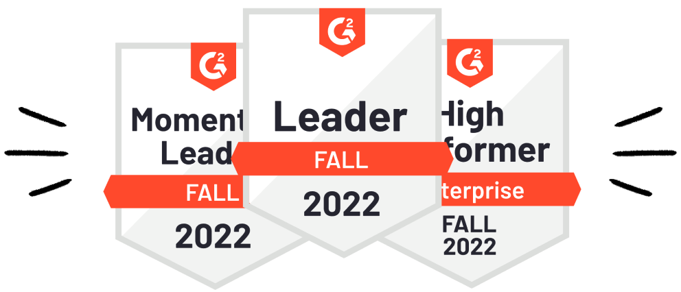 Moment leader, leader and higher performer in fall 2022